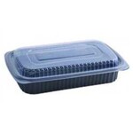 Fc Black Microwave Container With Lid