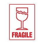 Pt Fragile Label Glass
